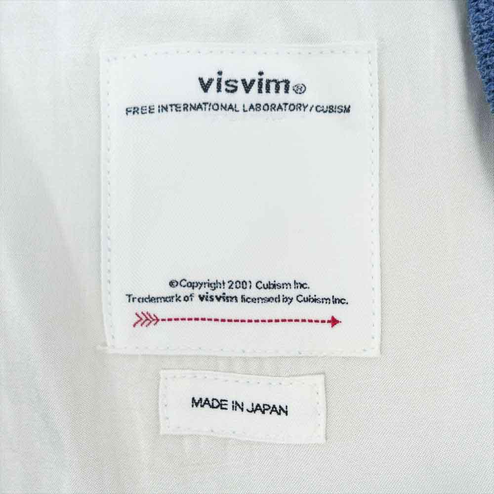 VISVIM ビズビム 21SS 121105013021 DOUGLAS JKT ダグラス サテン スーベニア スカジャン ボンバー ライトブルー系 1【美品】【中古】