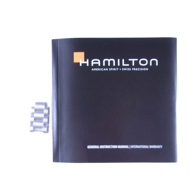 HAMILTON ハミルトン H70455133 Khaki Field Automatic Black Dial カーキ フィールド オート 自動巻き 38mm ブラックダイヤル 腕時計 シルバー系【中古】
