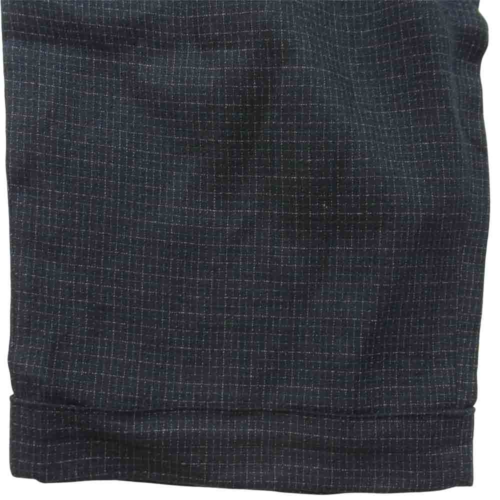 COMME des GARCONS コムデギャルソン HOMME オム 90s チェック柄 リネン 2タック ワイドパンツ グレー系 M【中古】