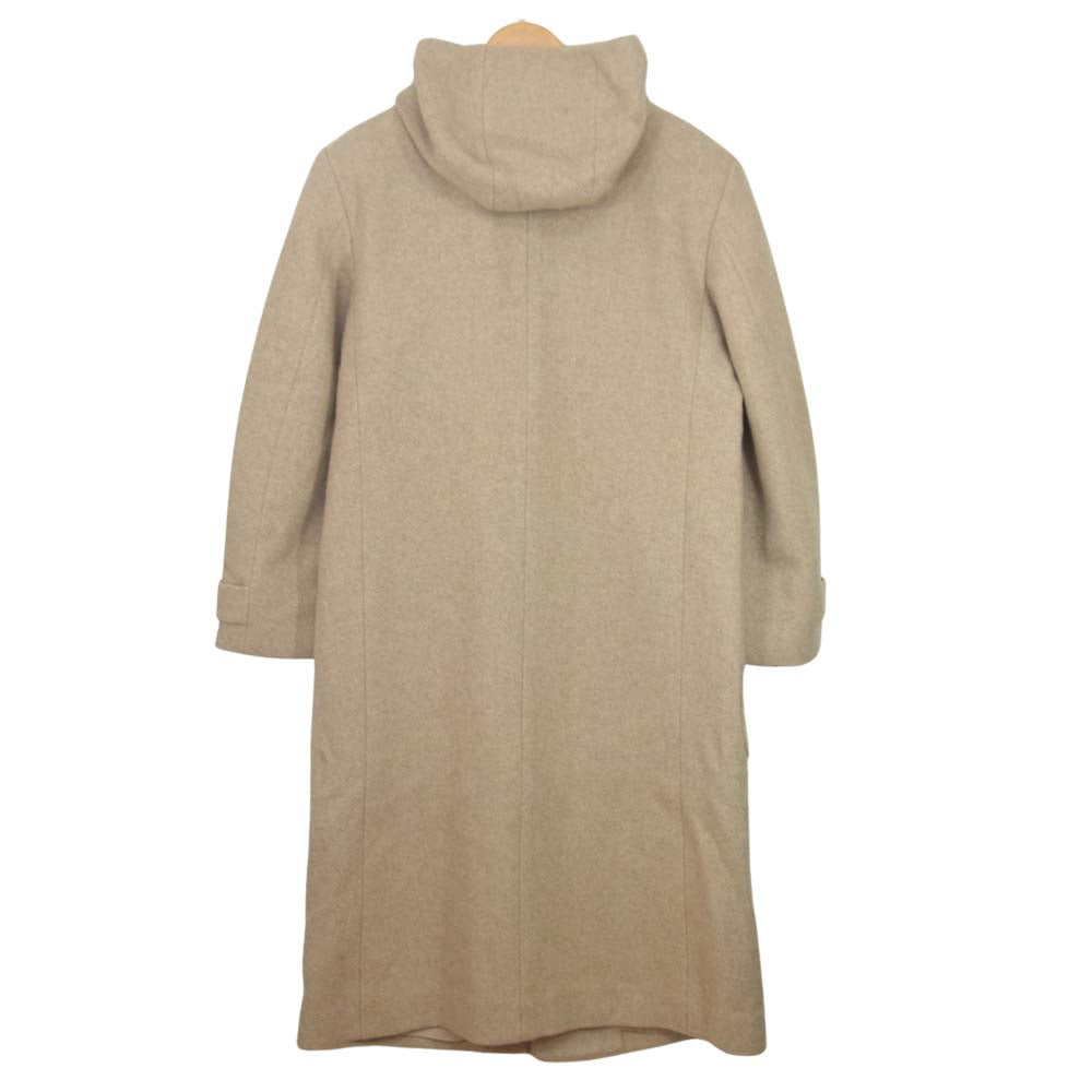 ISSEY MIYAKE イッセイミヤケ ME73-FA131 シルク混ウールツイード フーデッド コート ベージュ系 M【中古】