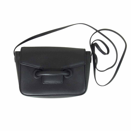 VASIC ヴァジック VC-4505-198-DA1000 EVER POCKET エバー ポケット レザー ショルダー バッグ ブラック系【美品】【中古】
