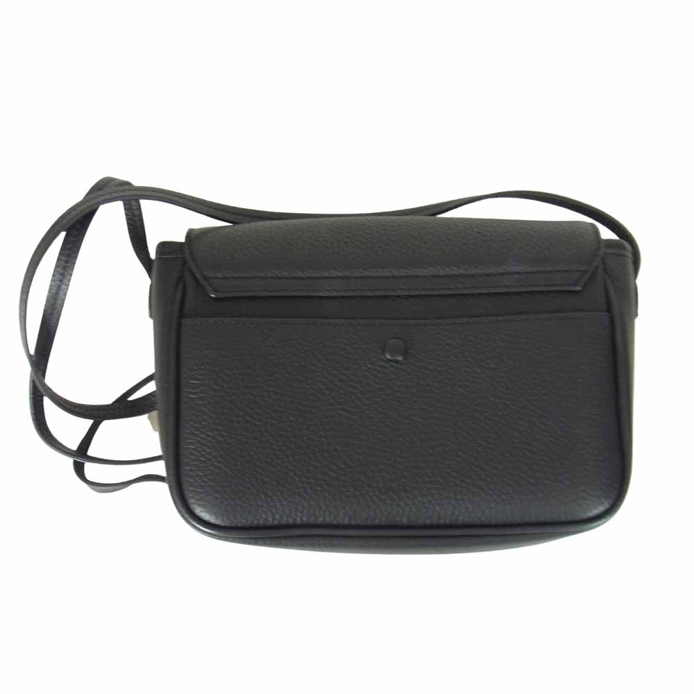 VASIC ヴァジック VC-4505-198-DA1000 EVER POCKET エバー ポケット レザー ショルダー バッグ ブラック系【美品】【中古】
