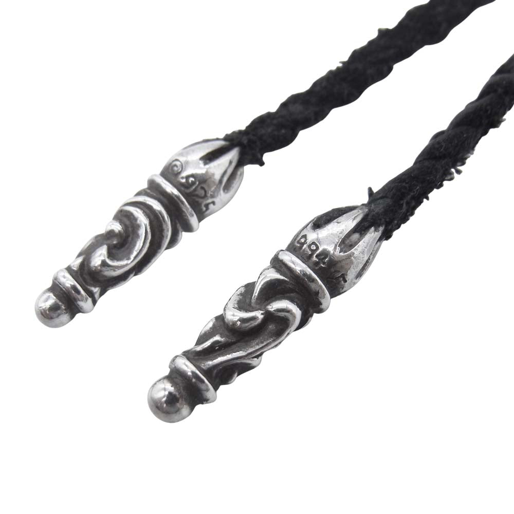 CHROME HEARTS クロムハーツ（原本無） ボロチップ レザーブレイド ブラック系【中古】
