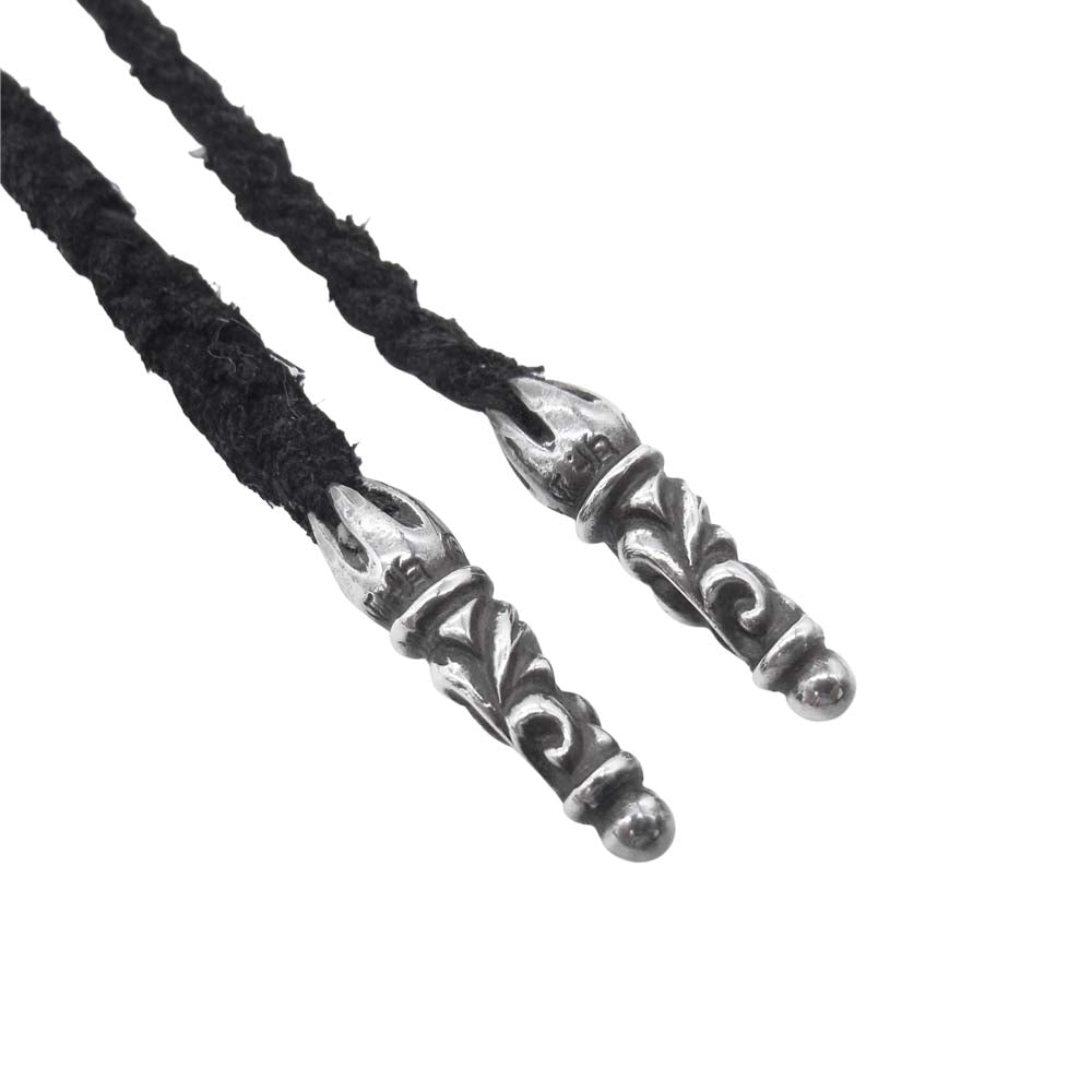 CHROME HEARTS クロムハーツ（原本無） ボロチップ レザーブレイド ブラック系【中古】