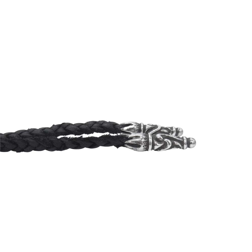 CHROME HEARTS クロムハーツ（原本無） ボロチップ レザーブレイド ブラック系【中古】