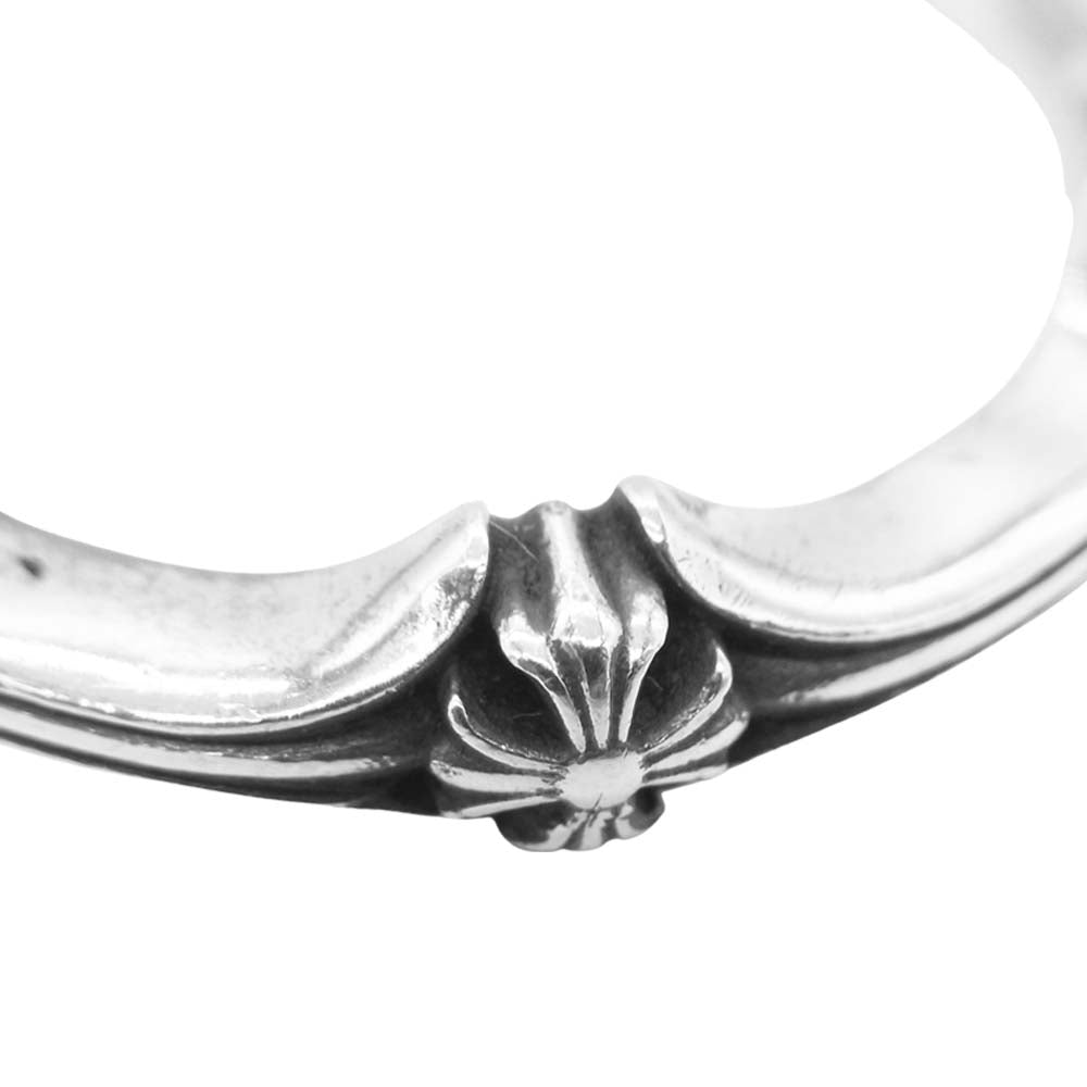 CHROME HEARTS クロムハーツ（原本無） PLUS & BONE RING プラス アンド ボーン リング シルバー系 20号【中古】