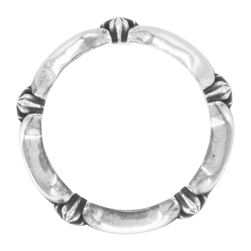 CHROME HEARTS クロムハーツ（原本無） PLUS & BONE RING プラス アンド ボーン リング シルバー系 20号【中古】