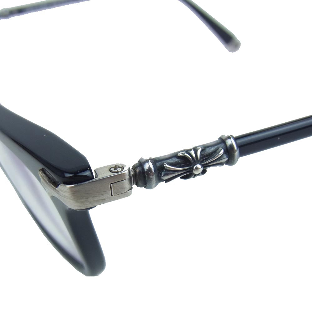 CHROME HEARTS クロムハーツ（原本無） FUN HATCH-A アイウェア 眼鏡 ブラック系【中古】