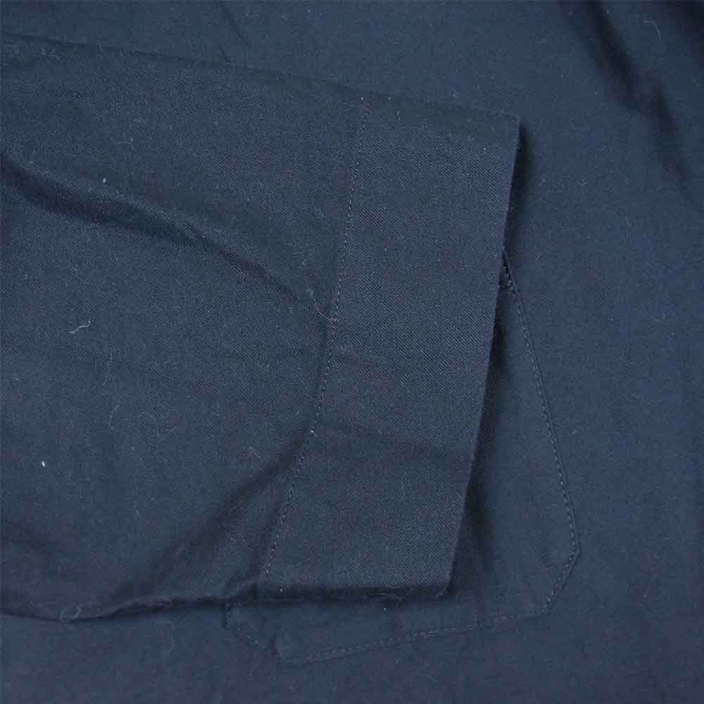 Yohji Yamamoto ヨウジヤマモト 19SS HH-B01-002 POUR HOMME プールオム 19SS HH-B01-002 洗い加工 コットンツイル オープン 解禁 シャツ ブラック系 1【中古】