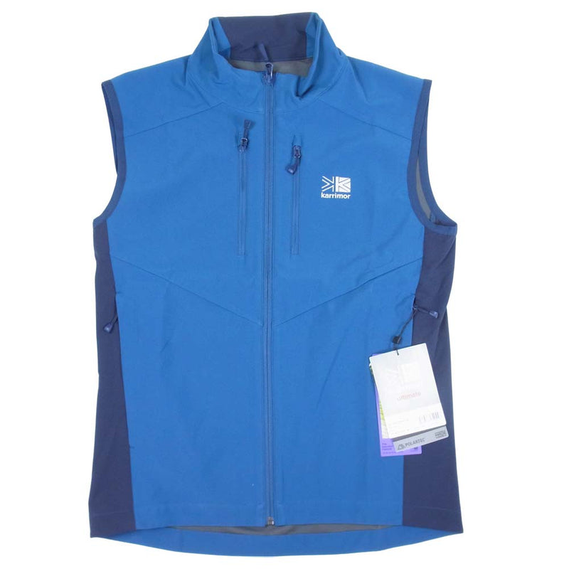 Karrimor カリマー guest softshell vest クエスト ソフトシェル ベスト ネイビー系 L【新古品】【未使用】【中古】