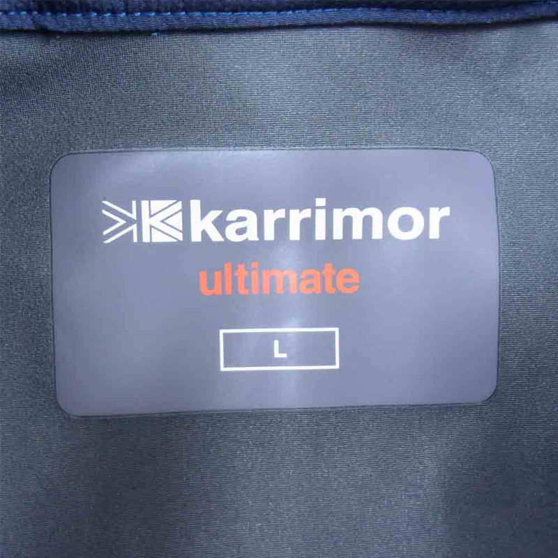 Karrimor カリマー guest softshell vest クエスト ソフトシェル ベスト ネイビー系 L【新古品】【未使用】【中古】