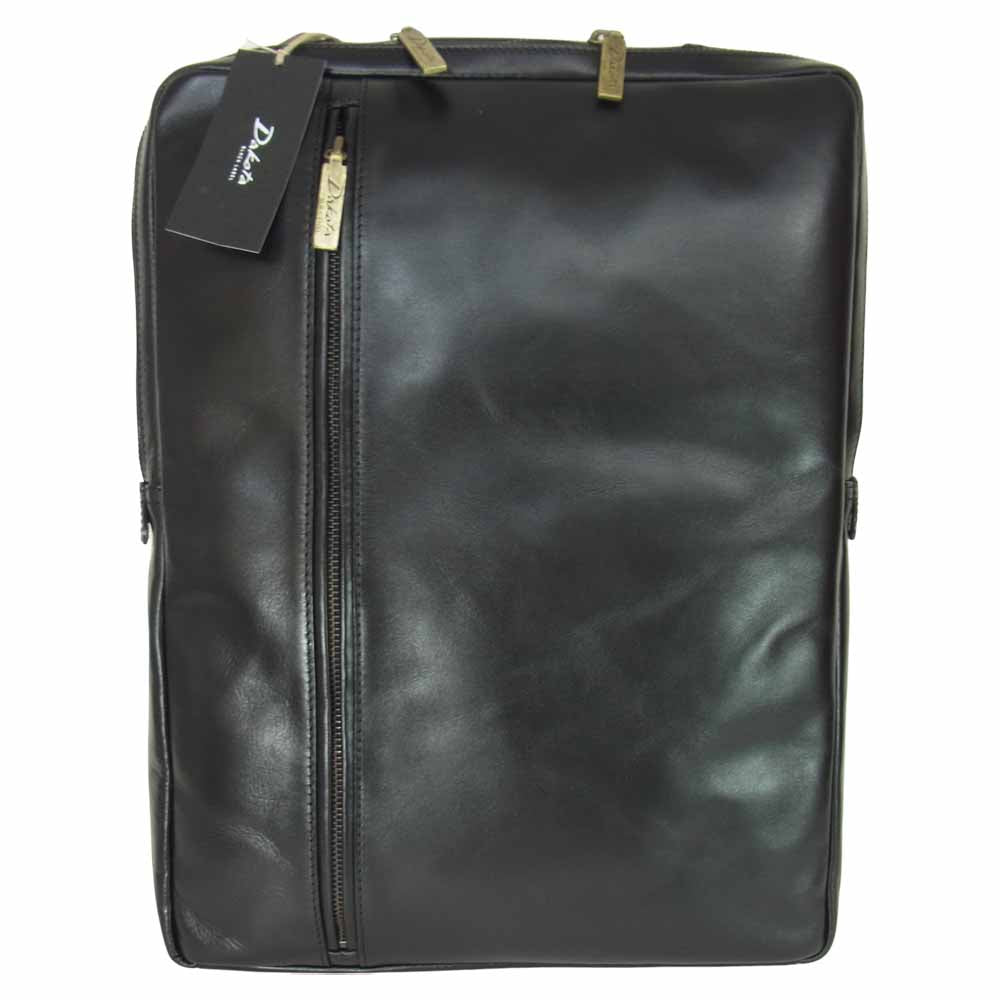 ダコタ 1620263 BLACK LABEL ブラックレーベル レザー リュック カワシ2 ブラック系【新古品】【未使用】【中古】
