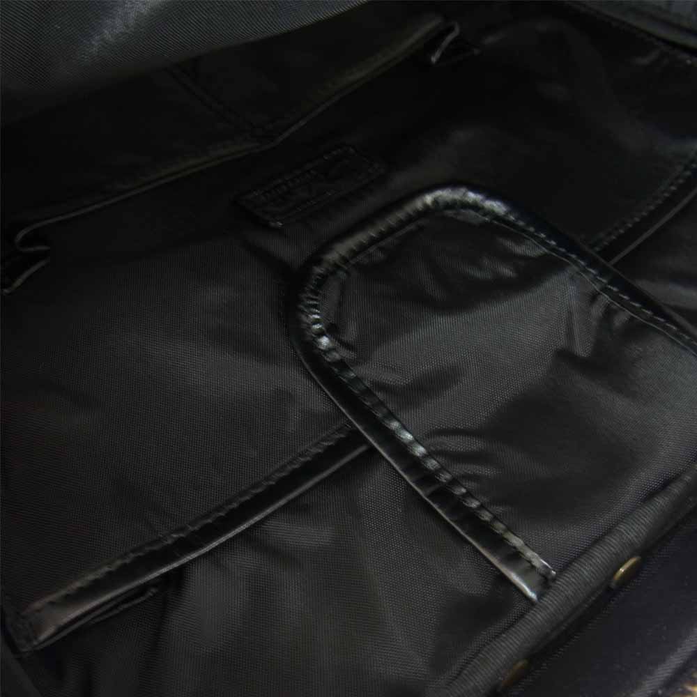 ダコタ 1620263 BLACK LABEL ブラックレーベル レザー リュック カワシ2 ブラック系【新古品】【未使用】【中古】