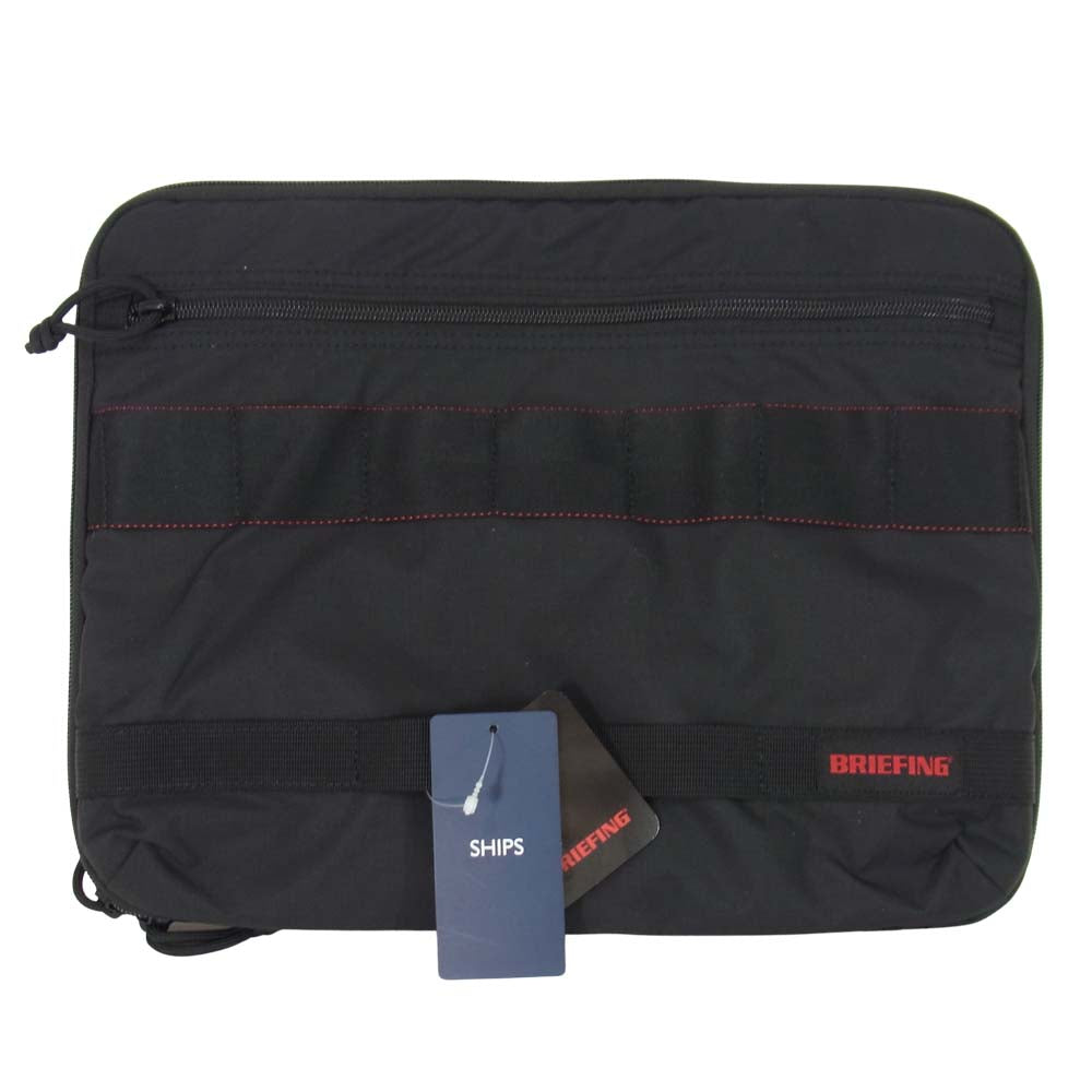 BRIEFING ブリーフィング BRA193A24 PC CASE TALL 13 MW  PC ケース トール 13 クラッチバッグ ブラック系【新古品】【未使用】【中古】