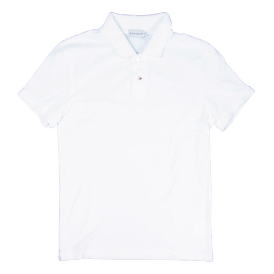 MONCLER モンクレール 国内正規品 MAGLIA POLO マグリア ポロ ホワイト系 S【美品】【中古】