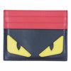 FENDI フェンディ 7M0164 BAG BUGS バッグバグズ モンスターカードケース カードケース 黒赤系【中古】