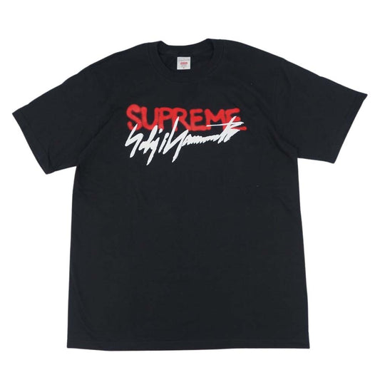 Supreme シュプリーム 20AW × Yohji Yamamoto ヨウジヤマモト Logo Tee ロゴ プリント Tシャツ ブラック系 M【新古品】【未使用】【中古】