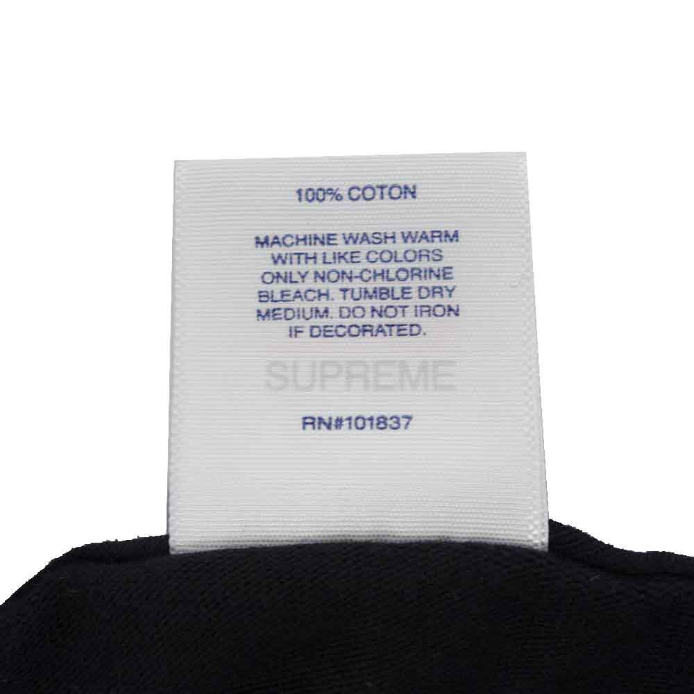 Supreme シュプリーム 20AW × Yohji Yamamoto ヨウジヤマモト Logo Tee ロゴ プリント Tシャツ ブラック系 M【新古品】【未使用】【中古】