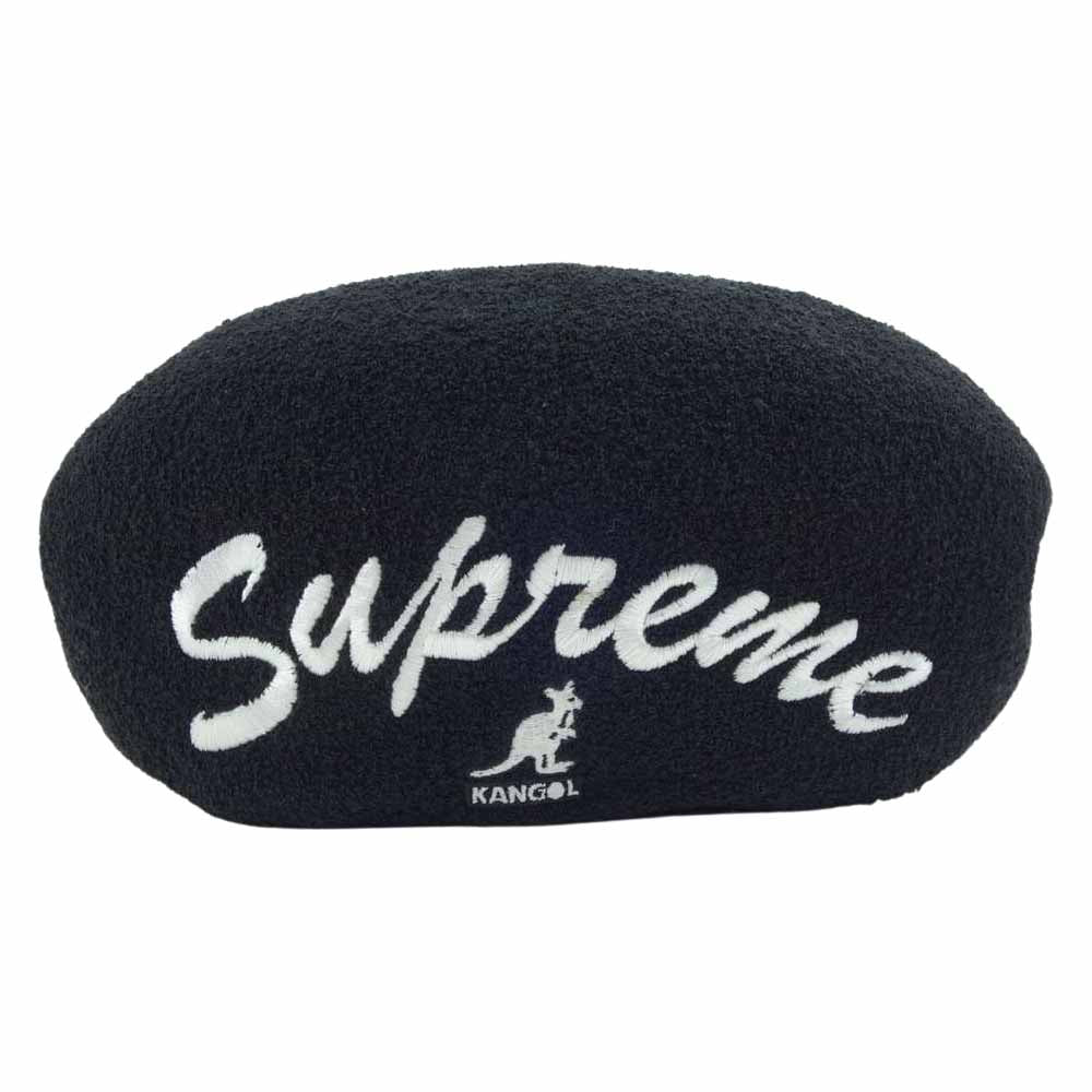 Supreme シュプリーム 21SS × Kangol カンゴール Bermuda 504 Hat バルミューダ ハンチング ハット ブラック系 L【新古品】【未使用】【中古】