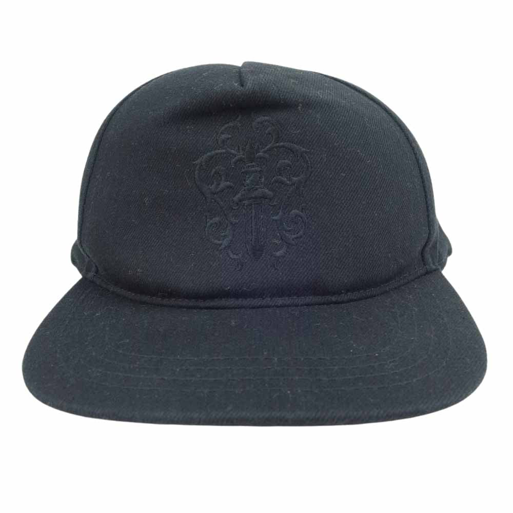 CHROME HEARTS クロムハーツ（原本無） DAGGER CAP ダガー キャップ ブラック系【中古】