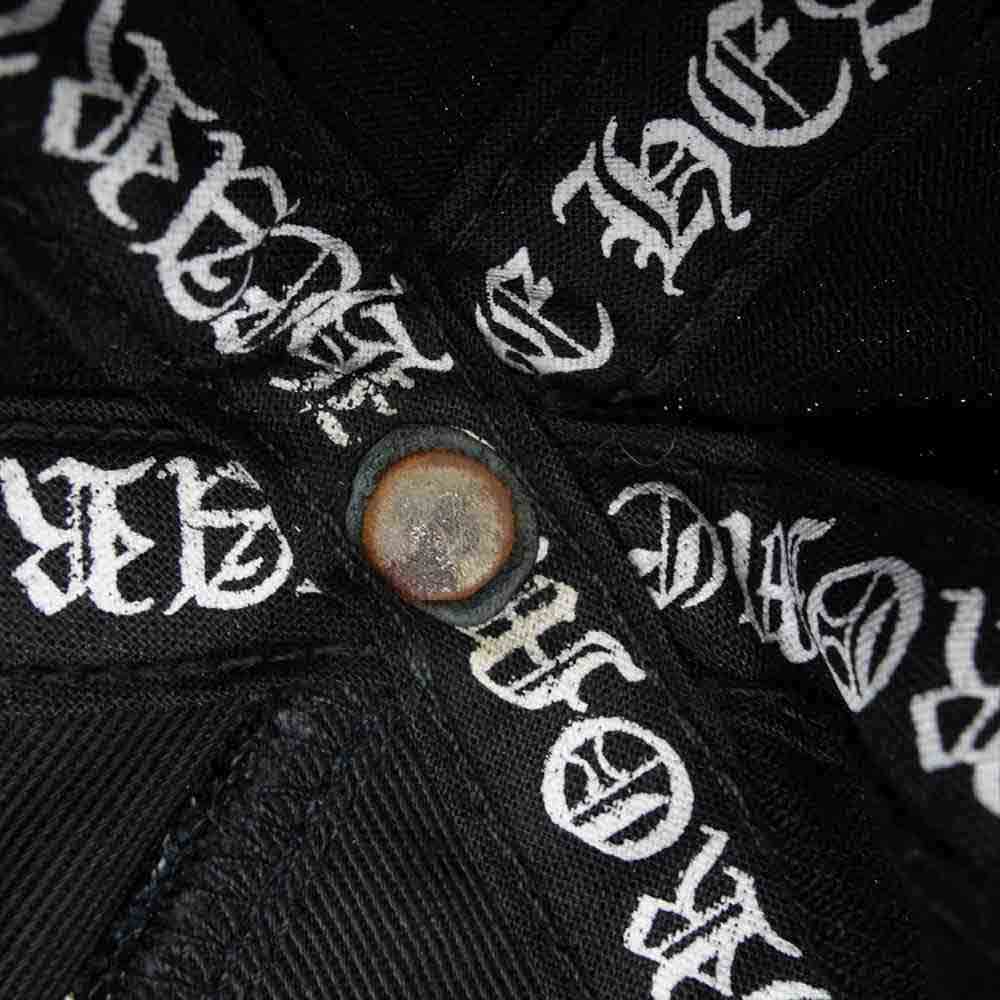 CHROME HEARTS クロムハーツ（原本無） DAGGER CAP ダガー キャップ ブラック系【中古】