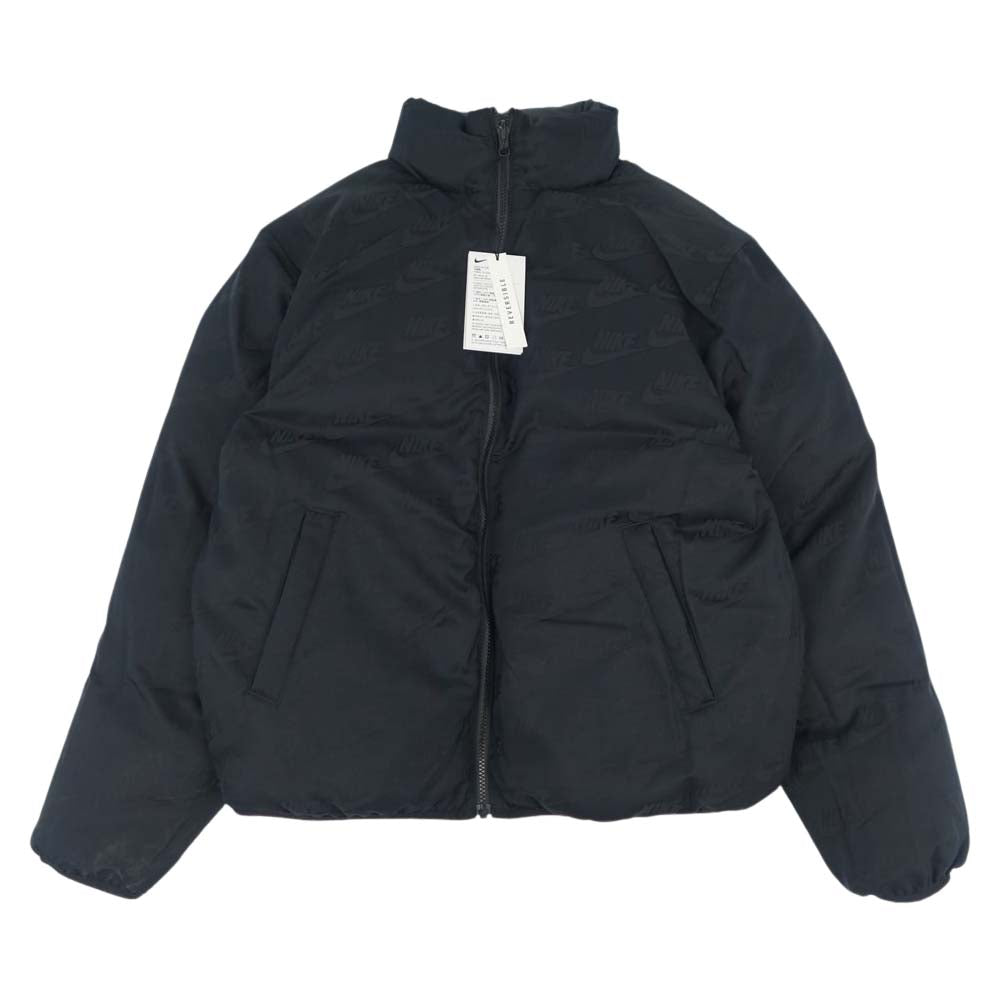 Supreme シュプリーム 21SS × NIKE ナイキ Reversible Puffy Jacket リバーシブル パフィ ジャケット ブラック系 M【新古品】【未使用】【中古】