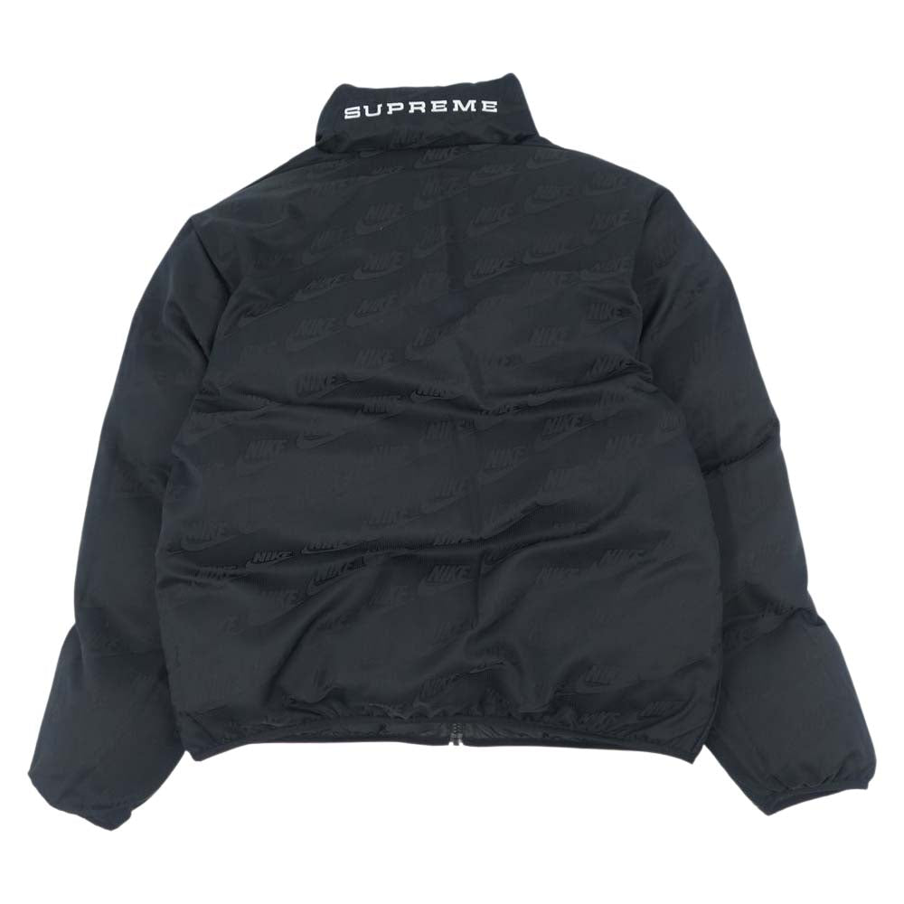 Supreme シュプリーム 21SS × NIKE ナイキ Reversible Puffy Jacket リバーシブル パフィ ジャケット ブラック系 M【新古品】【未使用】【中古】