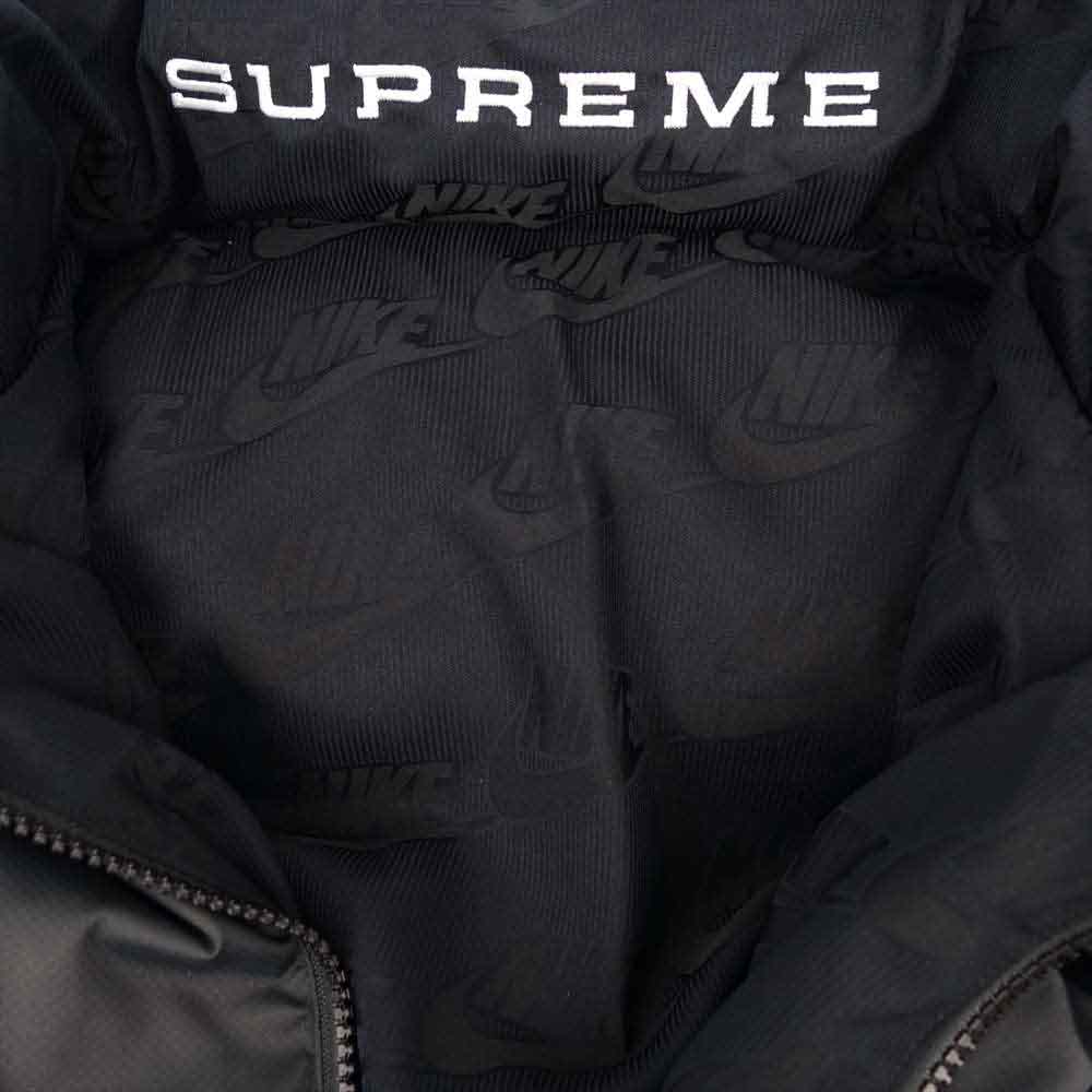 Supreme シュプリーム 21SS × NIKE ナイキ Reversible Puffy Jacket リバーシブル パフィ ジャケット ブラック系 M【新古品】【未使用】【中古】