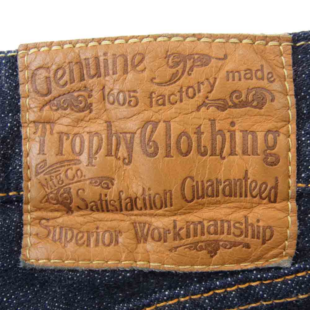 スマートクロージング 1605 STANDARD DIRT DENIM スタンダード ダート デニムパンツ インディゴブルー系 34【中古】