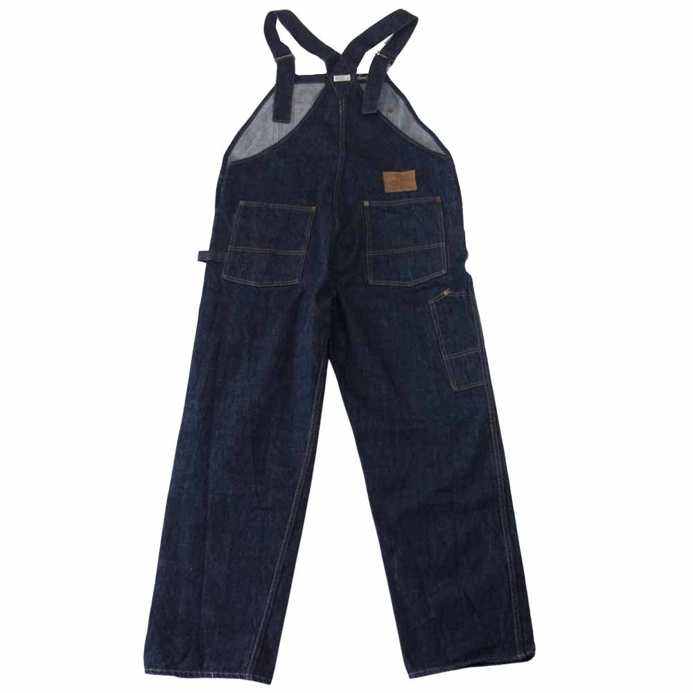 WAREHOUSE ウエアハウス DD-1006XX NO.1 DENIM OVERALL デニム オーバーオール インディゴブルー系 36【中古】