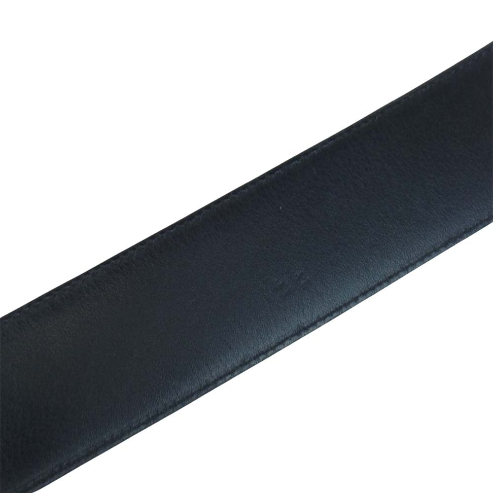 CHROME HEARTS クロムハーツ（原本有） GUNSLINGER BELT 1.5 ガンスリンガー レザー ベルト ブラック ブラック系 34【中古】