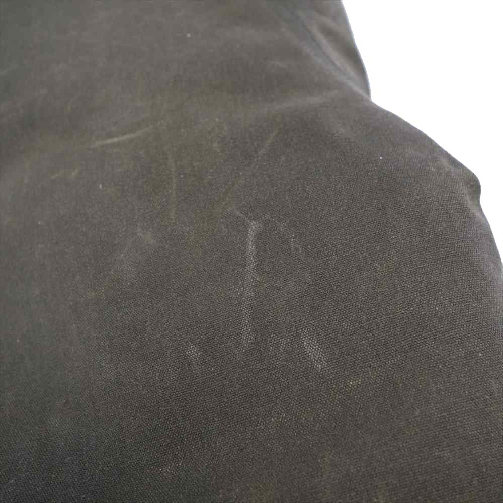 WESCO ウエスコ × ディーエン DEHEN N-1 JACKET ドライ ワックス コットン 総裏 リアルムートン ファー デッキジャケット オリーブ系 L【中古】