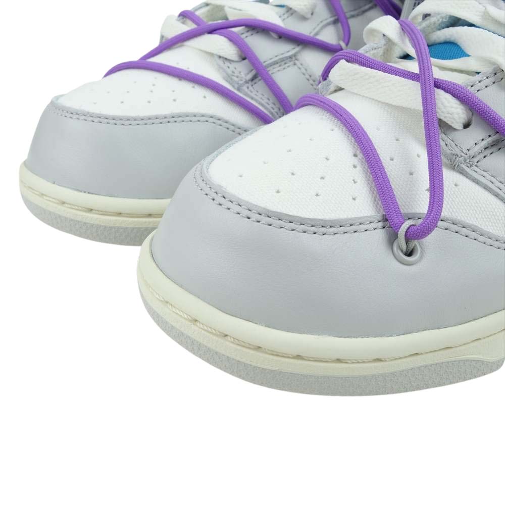 NIKE ナイキ DM1602 125 Off-White オフホワイト Dunk Low The 50 Collection 50 of 47 スニーカー グレー系 29cm【新古品】【未使用】【中古】