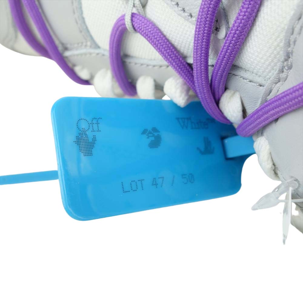 NIKE ナイキ DM1602 125 Off-White オフホワイト Dunk Low The 50 Collection 50 of 47 スニーカー グレー系 29cm【新古品】【未使用】【中古】