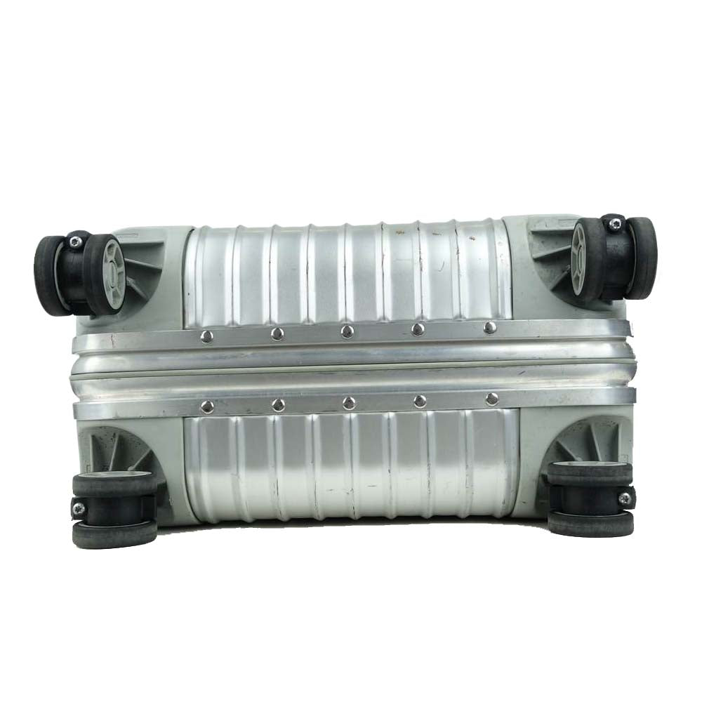 RIMOWA リモワ 90052 TOPAS CABIN MULTIWHEEL トパーズ キャビン マルチホイール 32L スーツ ケース シルバー系 32L【中古】