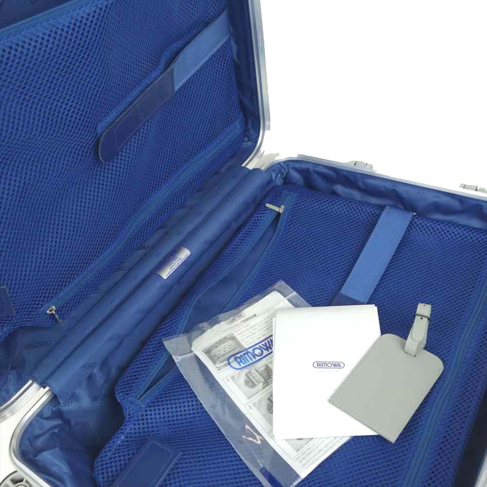 RIMOWA リモワ 90052 TOPAS CABIN MULTIWHEEL トパーズ キャビン マルチホイール 32L スーツ ケース シルバー系 32L【中古】