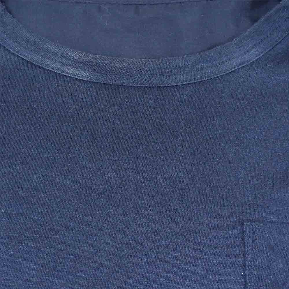 Sacai サカイ 17-02946 半袖 バックプリーツ カットソー Tシャツ ショートスリーブ ネイビー系 1【中古】