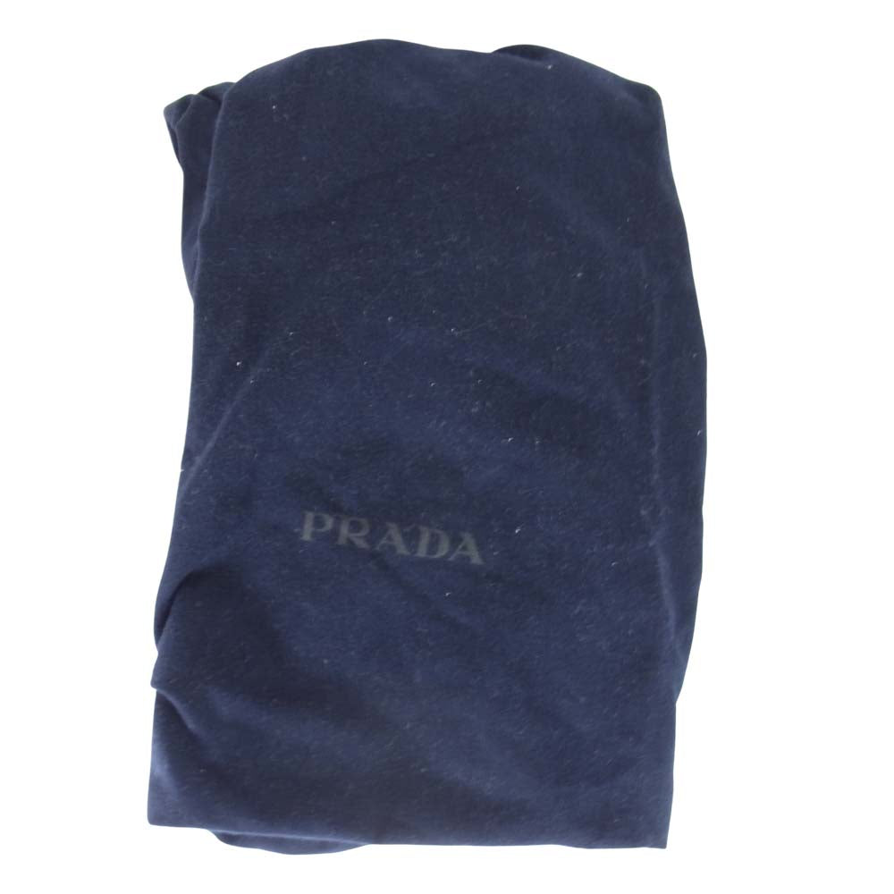 PRADA プラダ 2VZ062 TESSUTO MONTAGN ナイロン リュック バックパック ブラック系【中古】