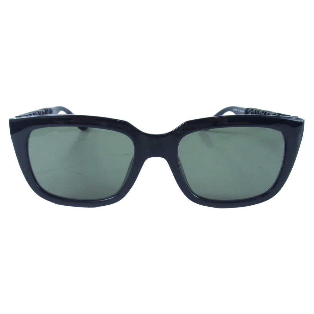 BALENCIAGA バレンシアガ BB0108S SUNNGLASSES アイウェア ロゴ サングラス ブラック系 56□19-145【中古】