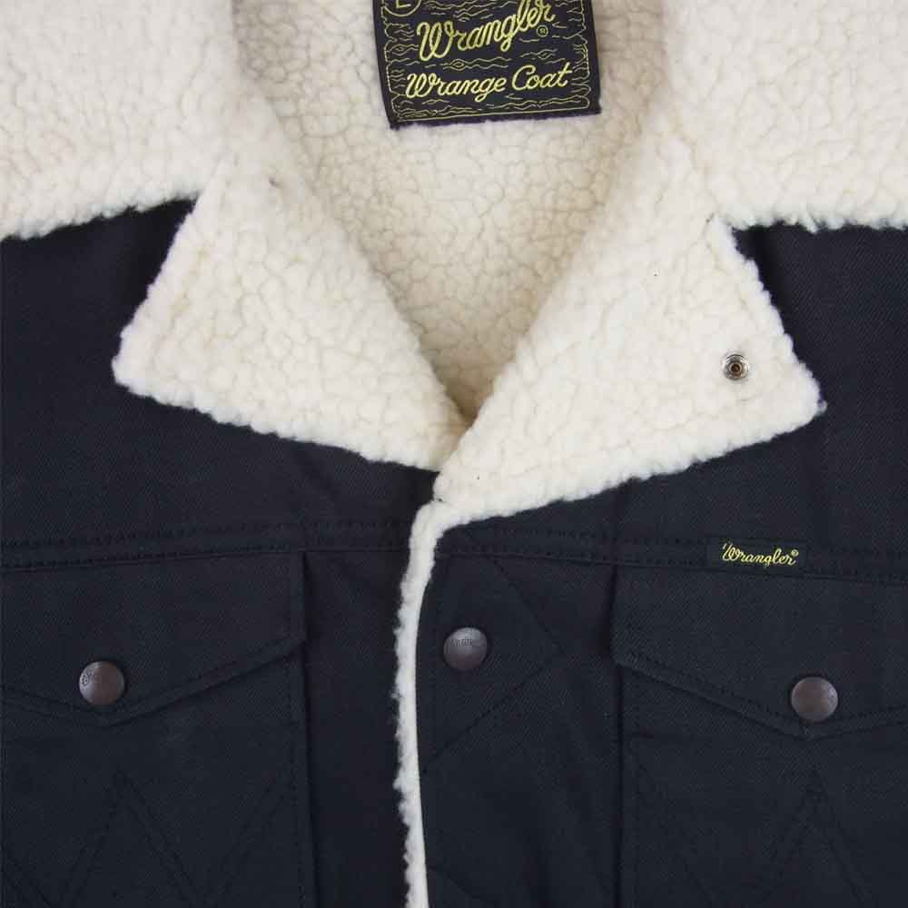 WACKO MARIA ワコマリア WS9079 WRANGLER ラングラー ボア ランチ ジャケット 日本製 ブラック系 L【極上美品】【中古】