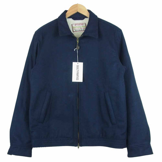 WACKO MARIA ワコマリア 15FW-WMO-MC09 MCGREGOR Anti Freeze Jacket マックレガー 裏ボア アンチ フリーズ ジャケット ネイビー系 L【新古品】【未使用】【中古】