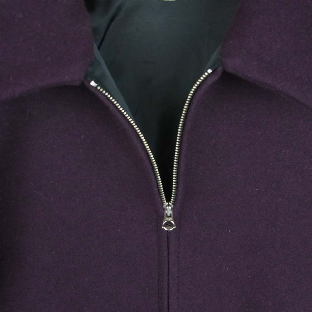 WACKO MARIA ワコマリア 19FW-WMO-BL33 50's JACKET TYPE-3 ウール ジャケット 日本製 パープル系 M【美品】【中古】