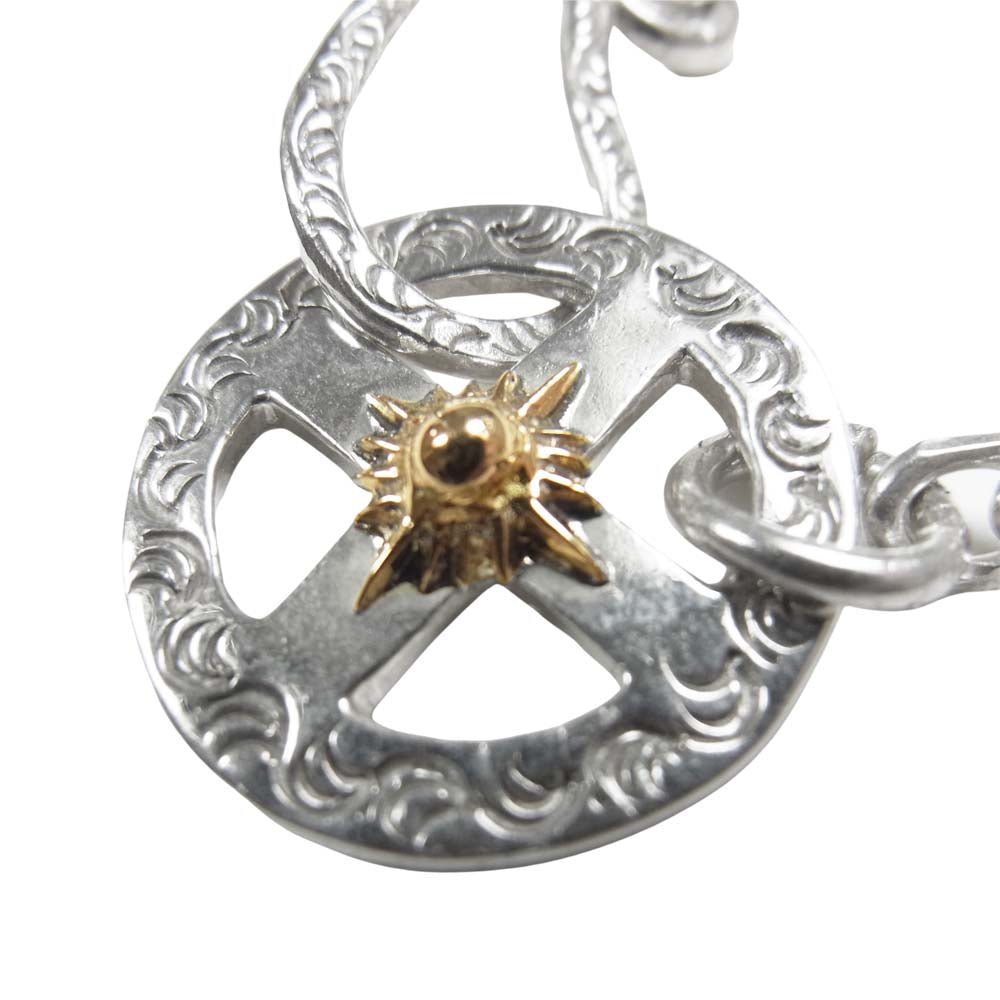 ARIZONA FREEDOM アリゾナフリーダム K18 金メタル 唐草 メディスン