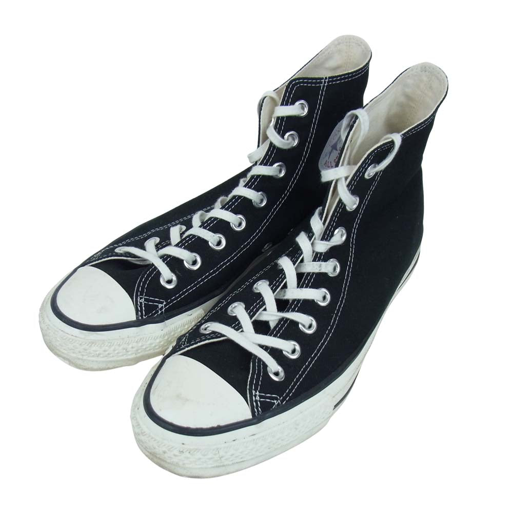 CONVERSE コンバース MADE IN JAPAN ハイカット スニーカー ブラック系 8【中古】