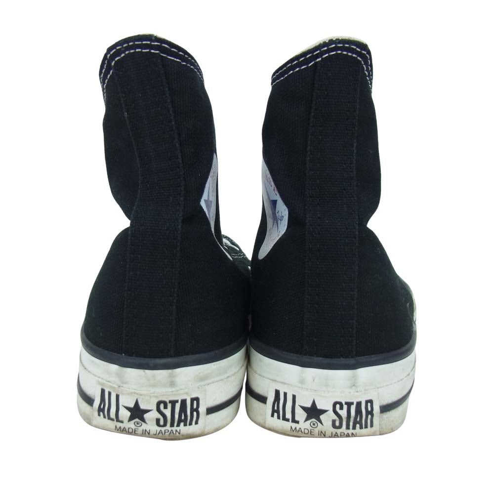 CONVERSE コンバース MADE IN JAPAN ハイカット スニーカー ブラック系 8【中古】