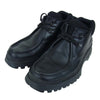 PRADA プラダ レザー チロリアン モックトゥ ブーツ 7 1/2【中古】