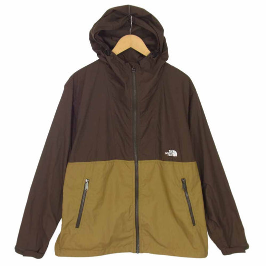 THE NORTH FACE ノースフェイス NP71530 COMPACT JACKET コンパクト ジャケット ブラウン系 L【中古】