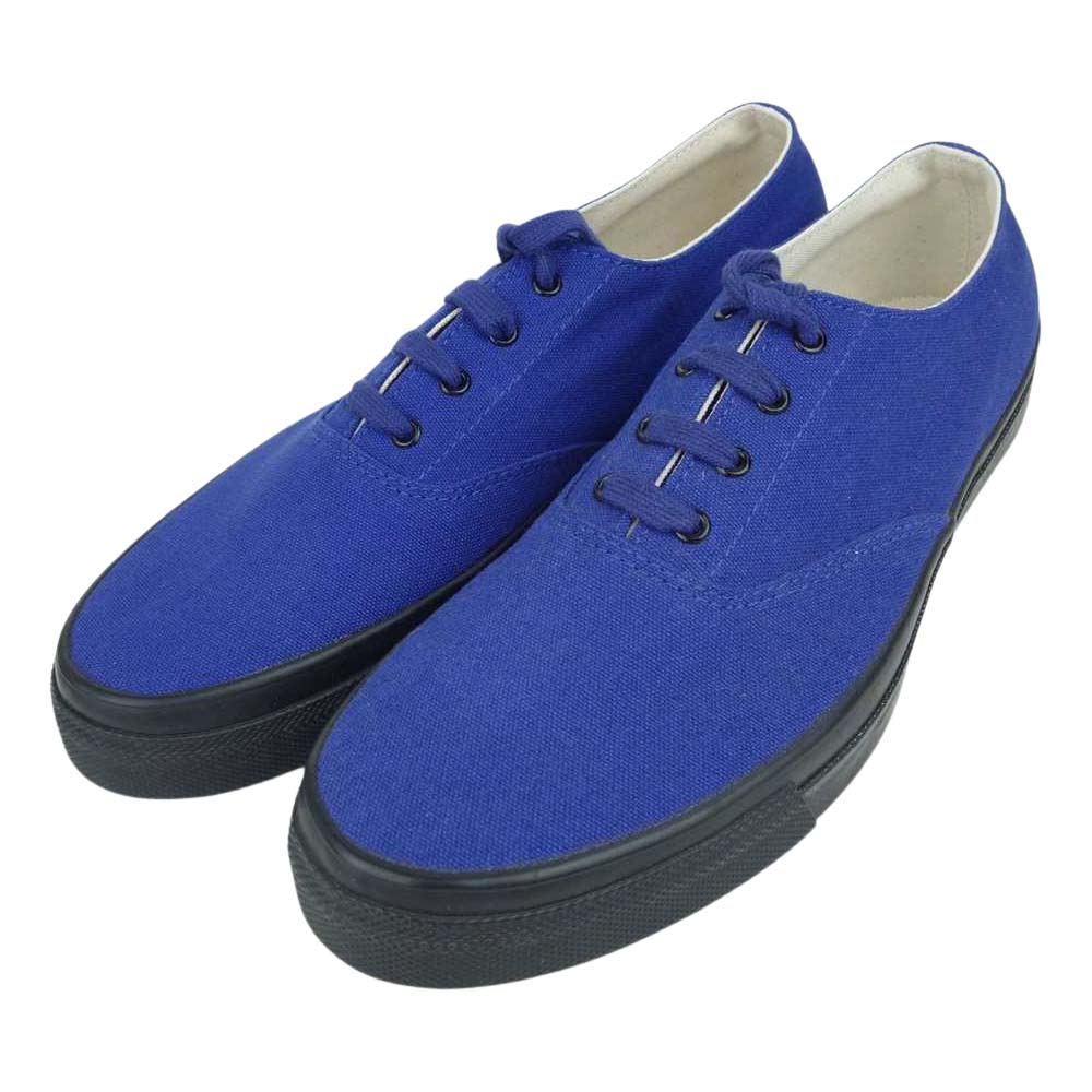 ANATOMICA アナトミカ 540-551-0103 WAKOUWA ワクワ WAK DECK SHOES LOW デッキシューズ ロー スニーカー ブルー系 25ｃｍ【新古品】【未使用】【中古】