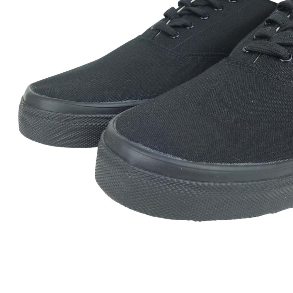 ANATOMICA アナトミカ 540-551-0199 WAKOUWA ワクワ WAK DECK SHOES LOW デッキシューズ ロー スニーカー ブラック系 29.5cm【新古品】【未使用】【中古】