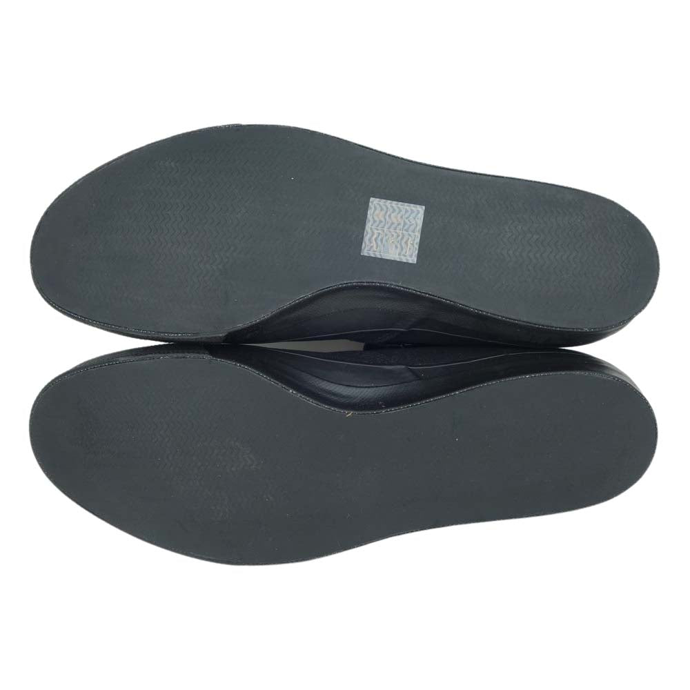 ANATOMICA アナトミカ 540-551-0199 WAKOUWA ワクワ WAK DECK SHOES LOW デッキシューズ ロー スニーカー ブラック系 29.5cm【新古品】【未使用】【中古】